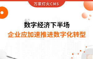 數字經濟下半場，企業應加速推進數字化轉型